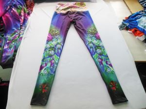 Private Label Fitness nosić, cyfrowy sublimacji drukowanie Fitness nosić spodnie do jogi